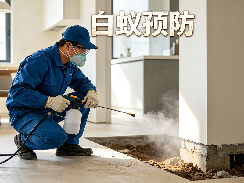 黄岩区白蚁预防服务｜事前科学防护，杜绝蚁患滋生